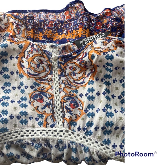 Angie Boho light summer top Size S - Picture 4 of 4